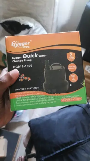 Hygger Quick Water Change Pump, Brand New