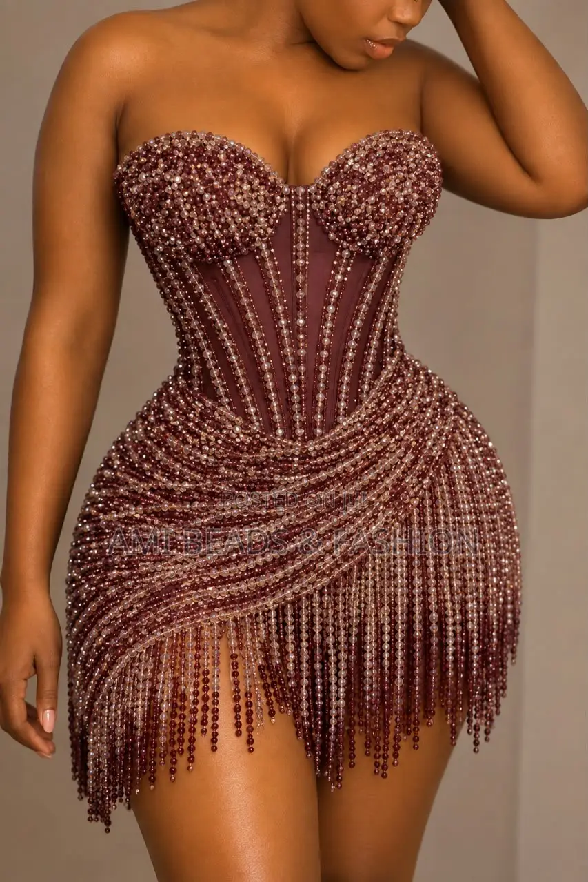 Bridal Birthday Dress Beading
