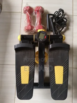 Mini Stepper for Working Out and 2kg Bumbbell