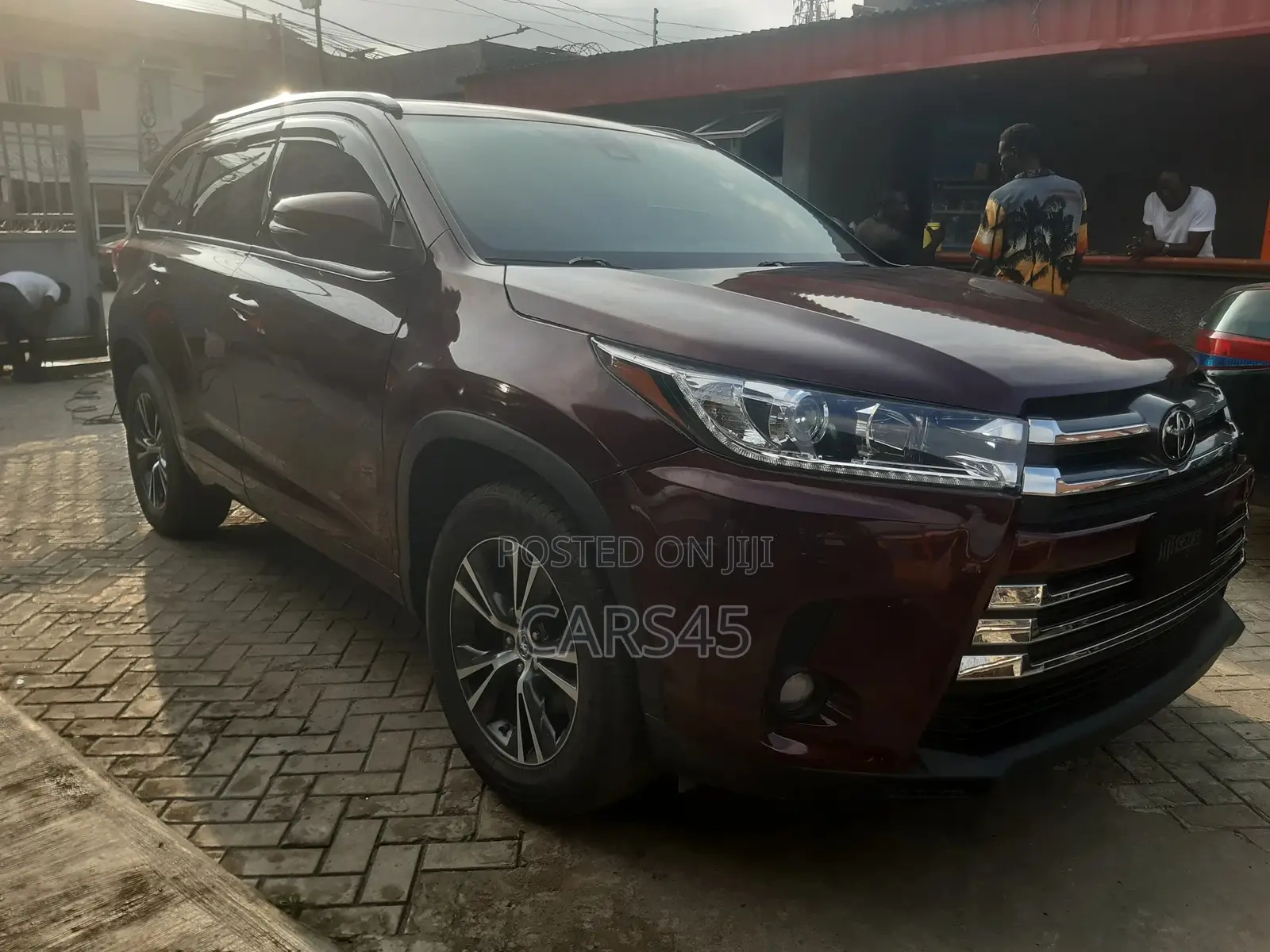 Toyota Highlander 2017 Red