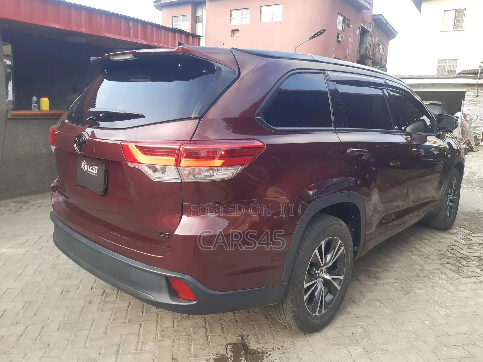 Toyota Highlander 2017 Red