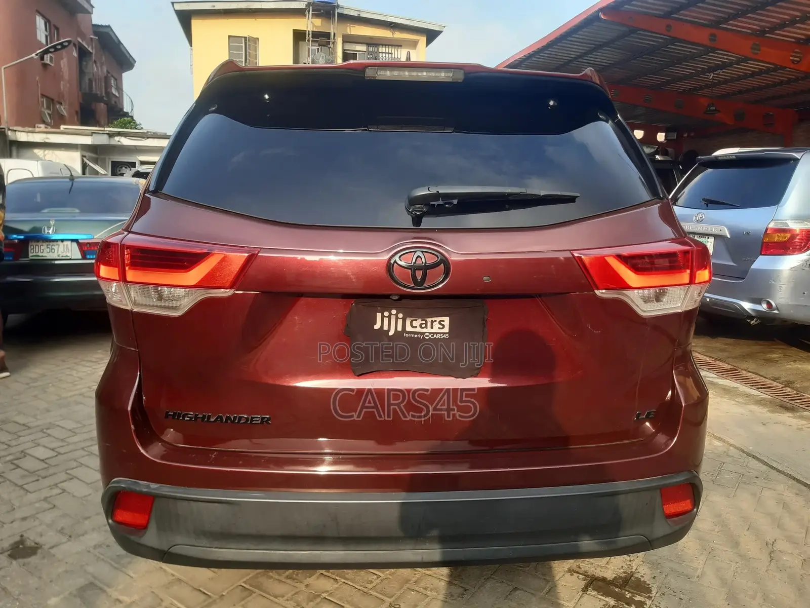 Toyota Highlander 2017 Red