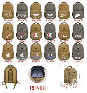 19-Inch Hard-Face Backpacks