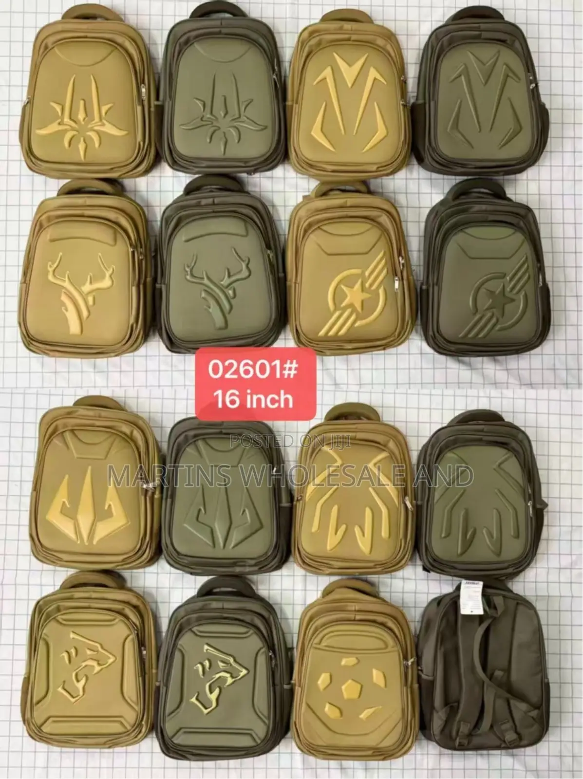 19-Inch Hard-Face Backpacks