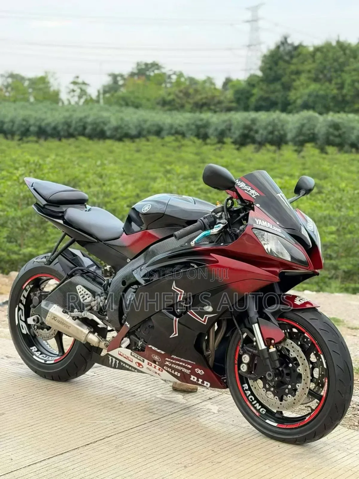 Yamaha R6 2012 Black