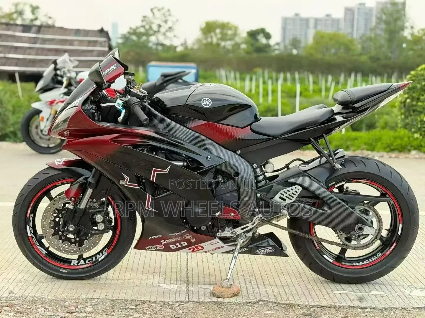 Yamaha R6 2012 Black