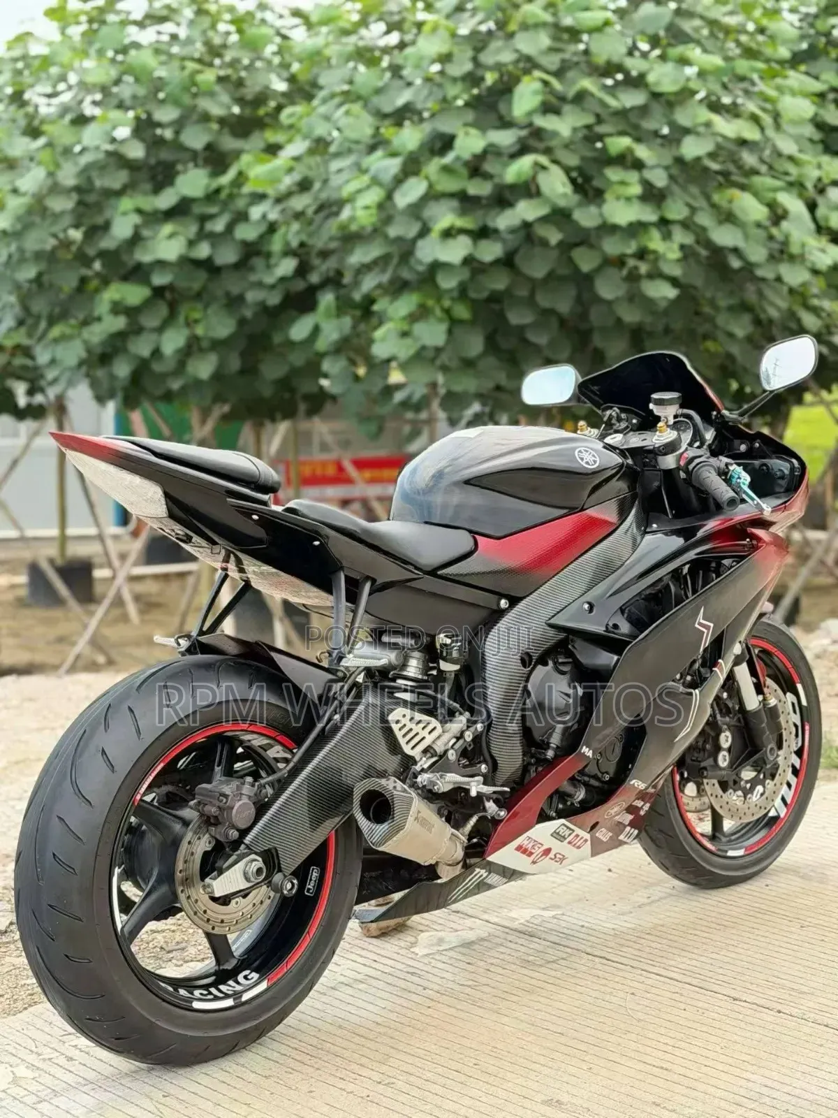 Yamaha R6 2012 Black