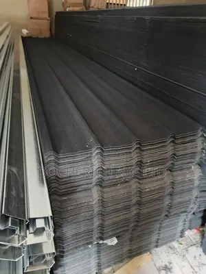 Pure Black Long Span Docherich Roofing Sheet in Stock