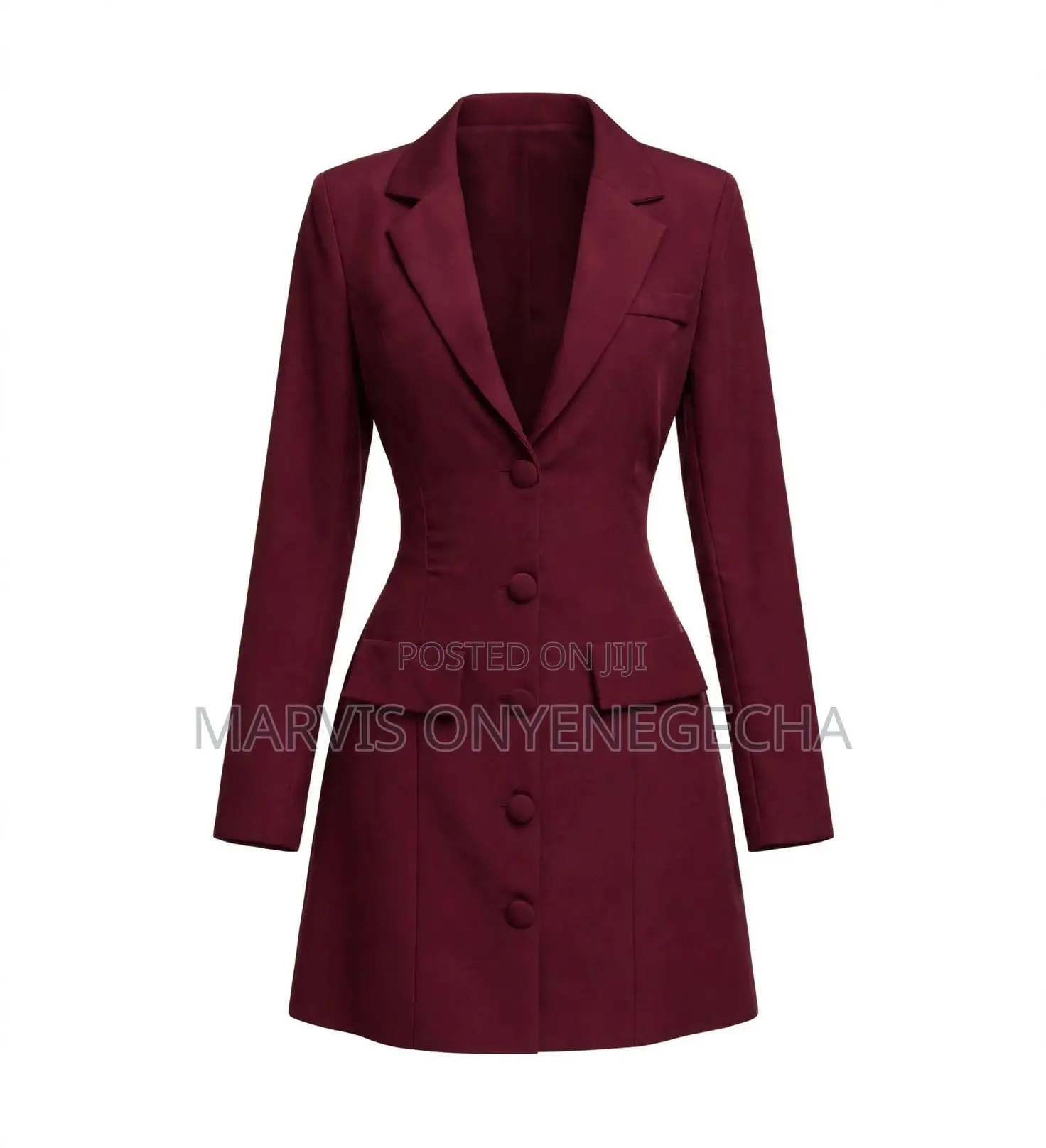Burgundy Classy/Corperate Blazer