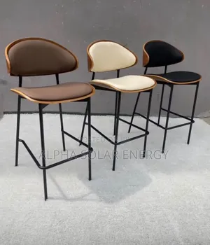 Modern Leather Bar Stools