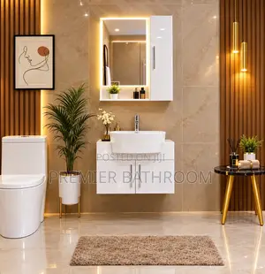 White Hanging Washing Hand Basin