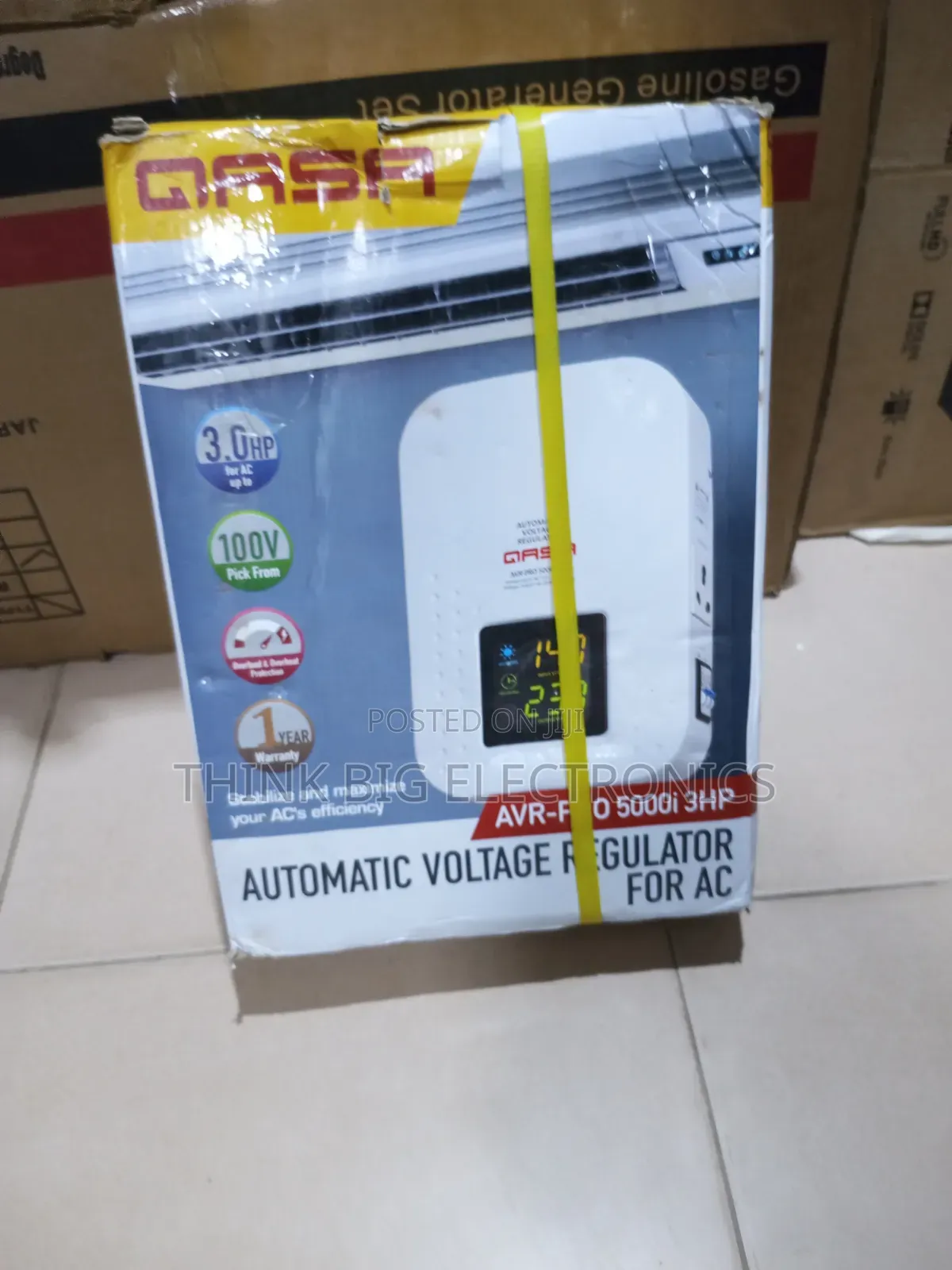 Qasa 5KVA Wall Mount Automatic Voltage Stabilizer (5000W AVR)