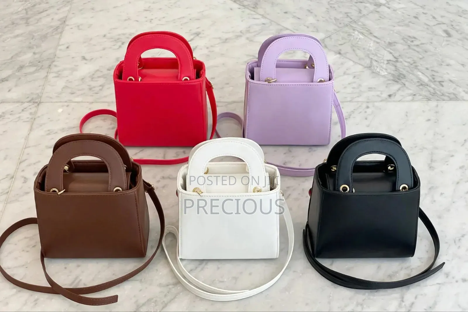 Cherry Mini Handbag With Chain - 5 Colors Available