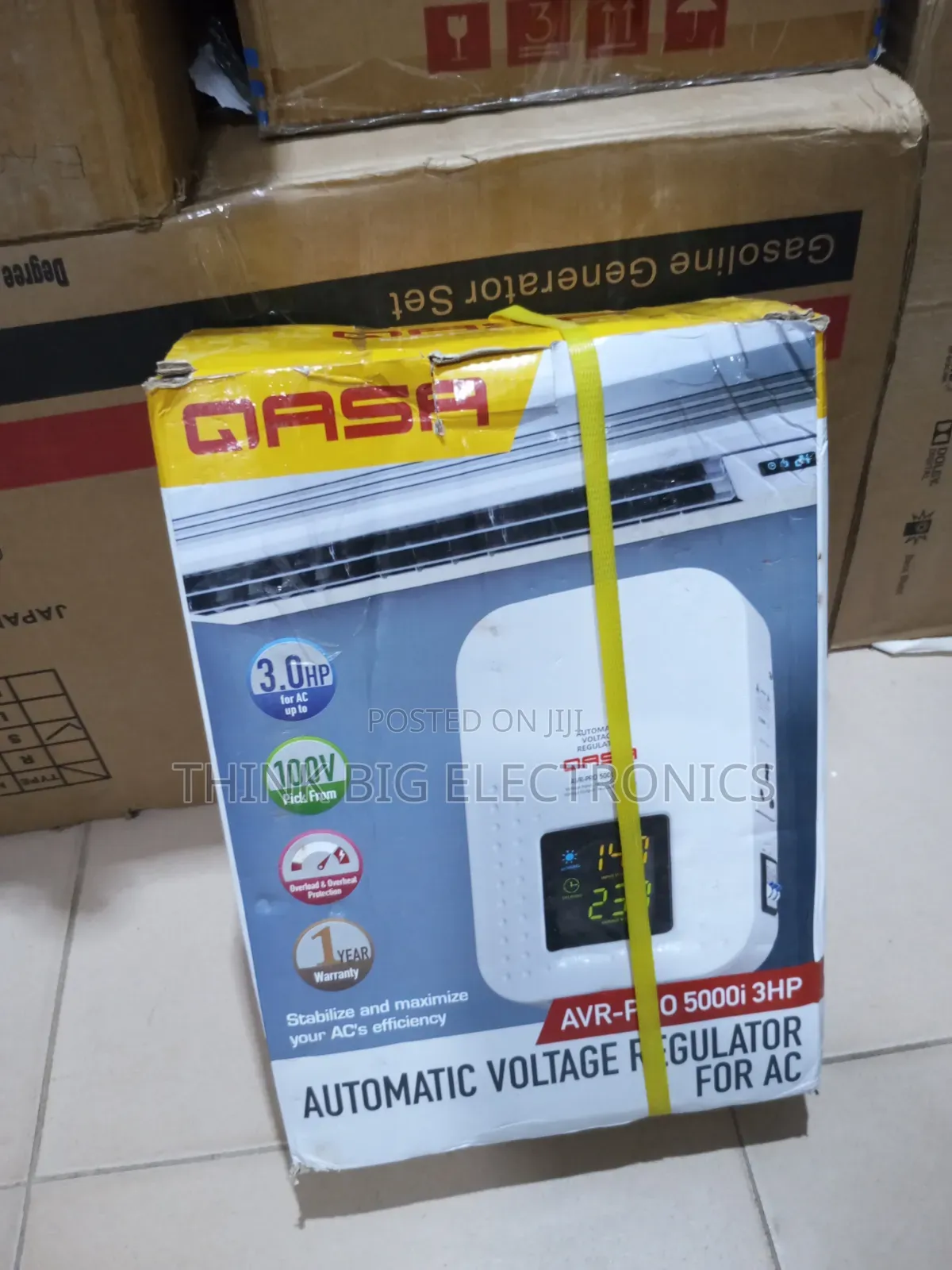 Qasa 5000W Heavy Duty Wall Mount Automatic Voltage Regulator