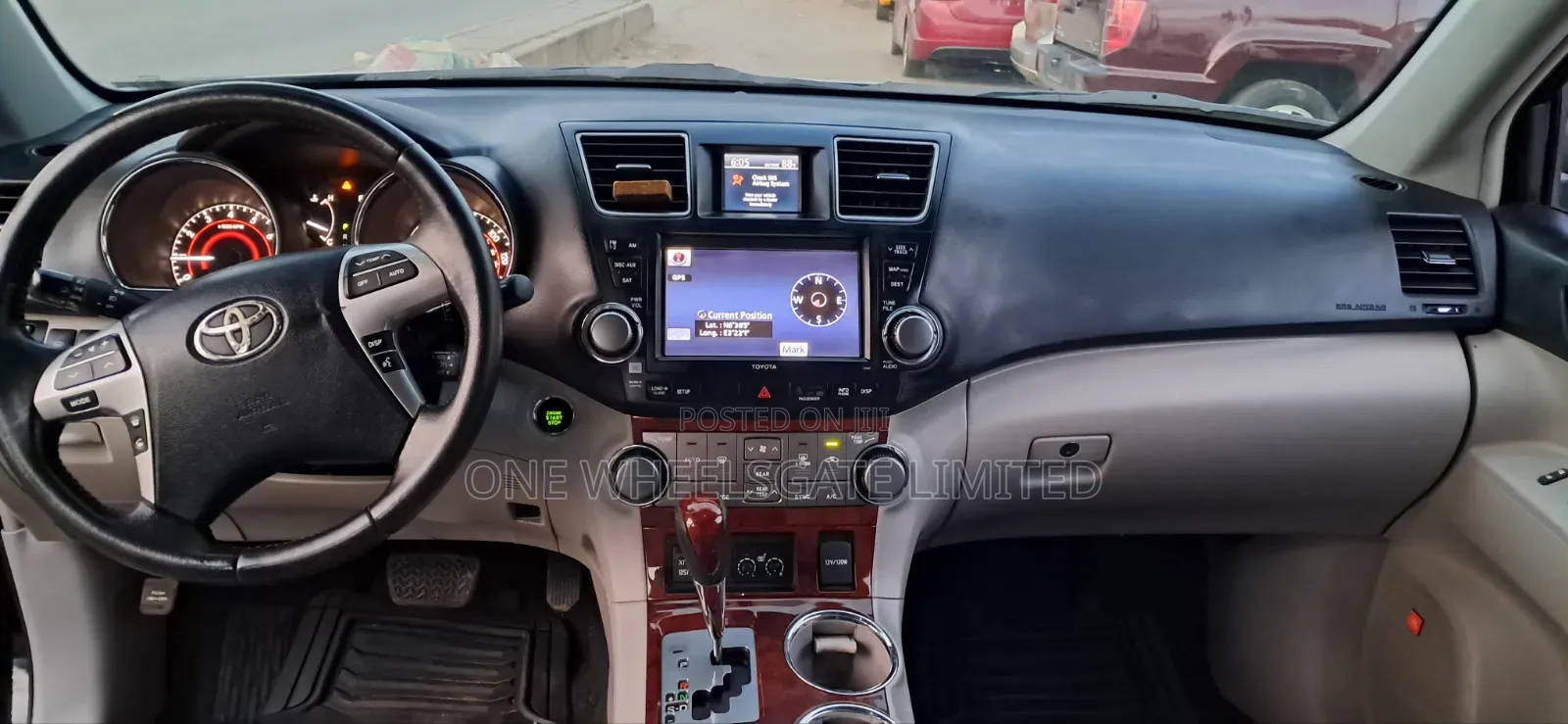 Toyota Highlander Limited 2012 Black
