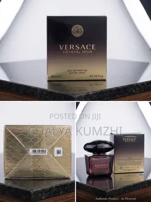 Versace Crystal Noir Eau De Parfum 90ml – Sealed Original