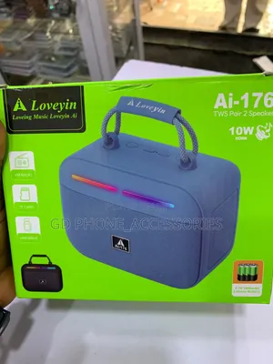 A Loveyin Ai-176 Portable Wireless Bluetooth Speaker 10W Sound,