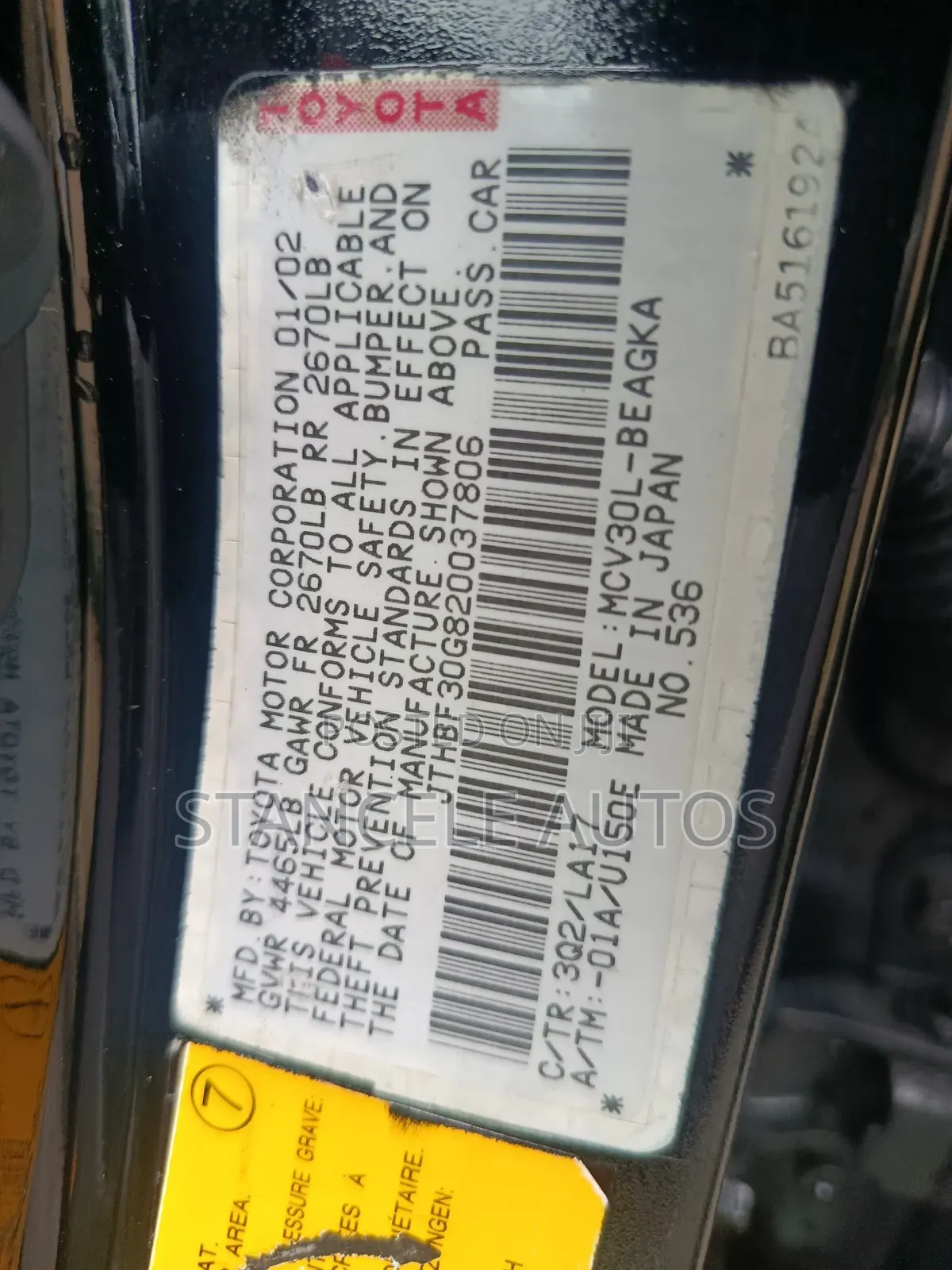 Lexus ES 300 2003 Blue