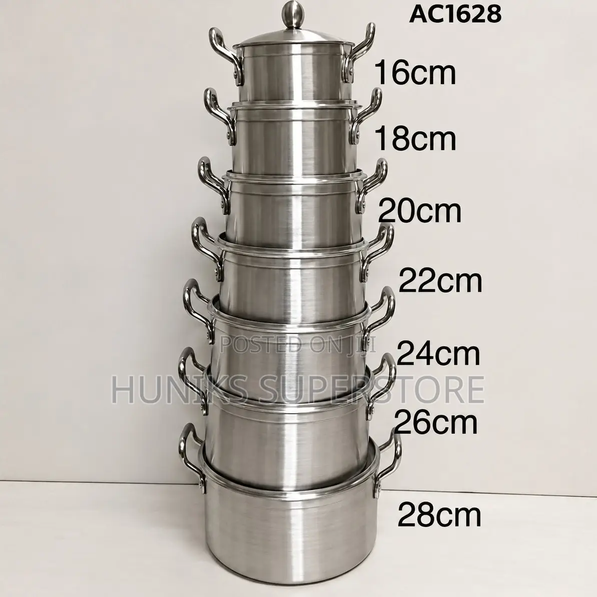 7pcs (SMP) Quality Aluminium Pot