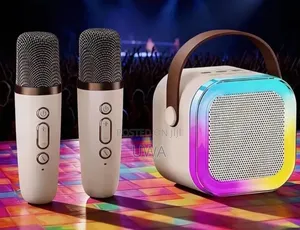 Portable Mini Wireless Bluetooth Karaoke Speaker Set With Microphone