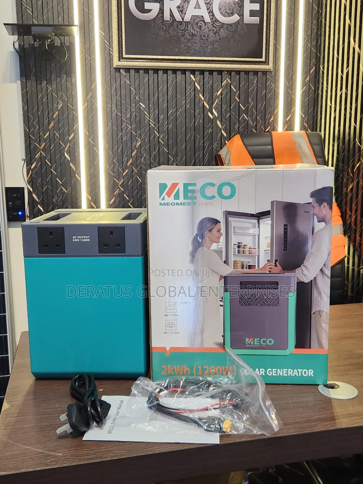 MECO 1200W 2kWh Solar Generator _ Powerful Home Backup