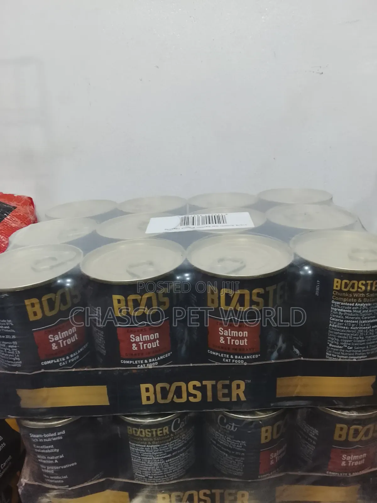 Booster Cat Food – Salmon Trout