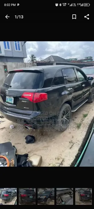 Acura MDX 2008 Black