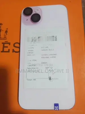 Apple iPhone 15 Plus 256 GB Pink