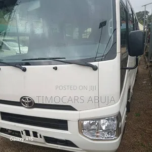 New Toyota Coaster 2025 White