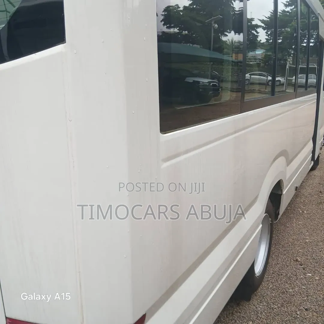 New Toyota Coaster 2025 White