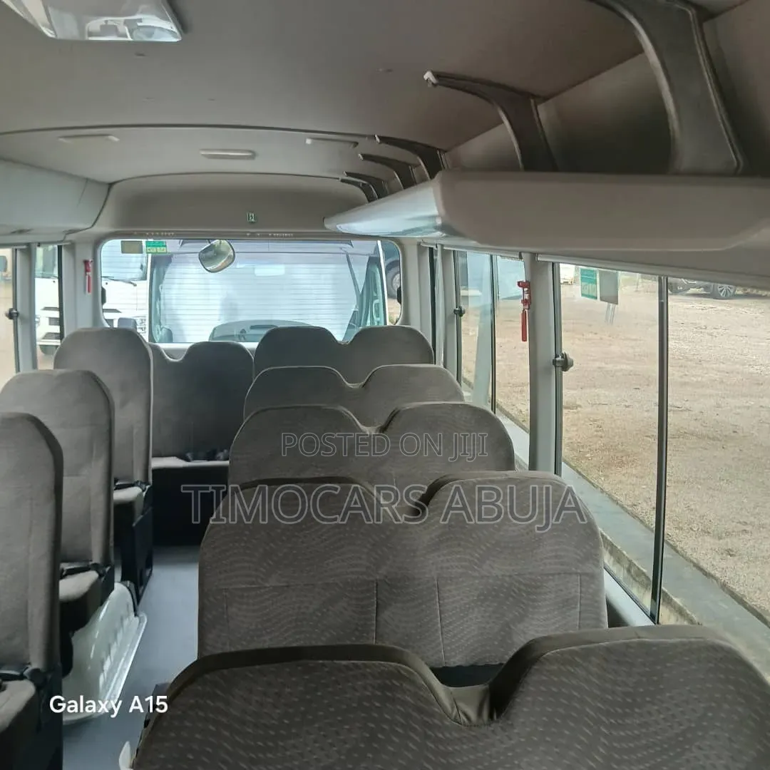 New Toyota Coaster 2025 White