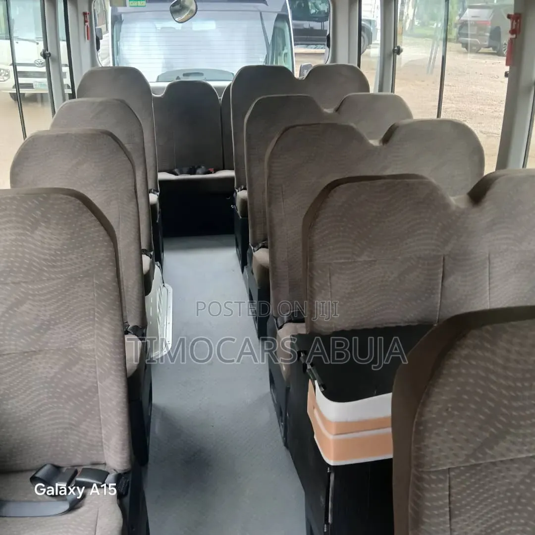 New Toyota Coaster 2025 White