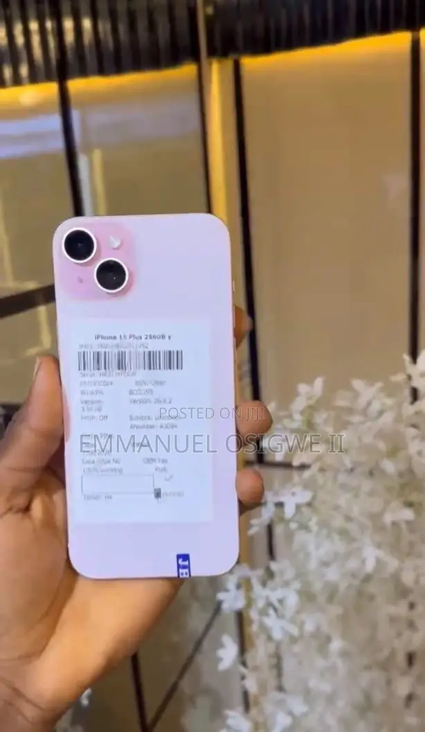 Apple iPhone 15 Plus 256 GB Pink