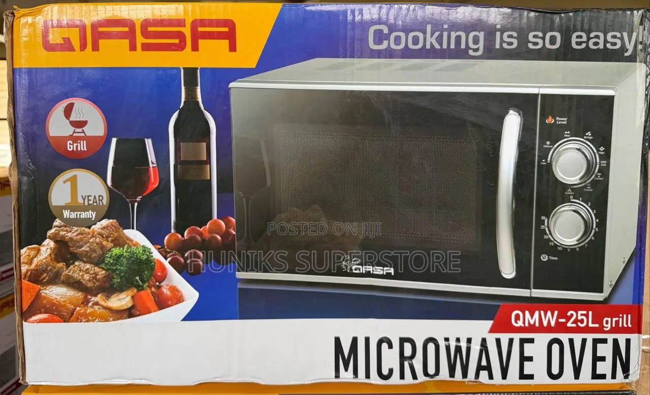 25L Qasa Microwave Oven With Grill