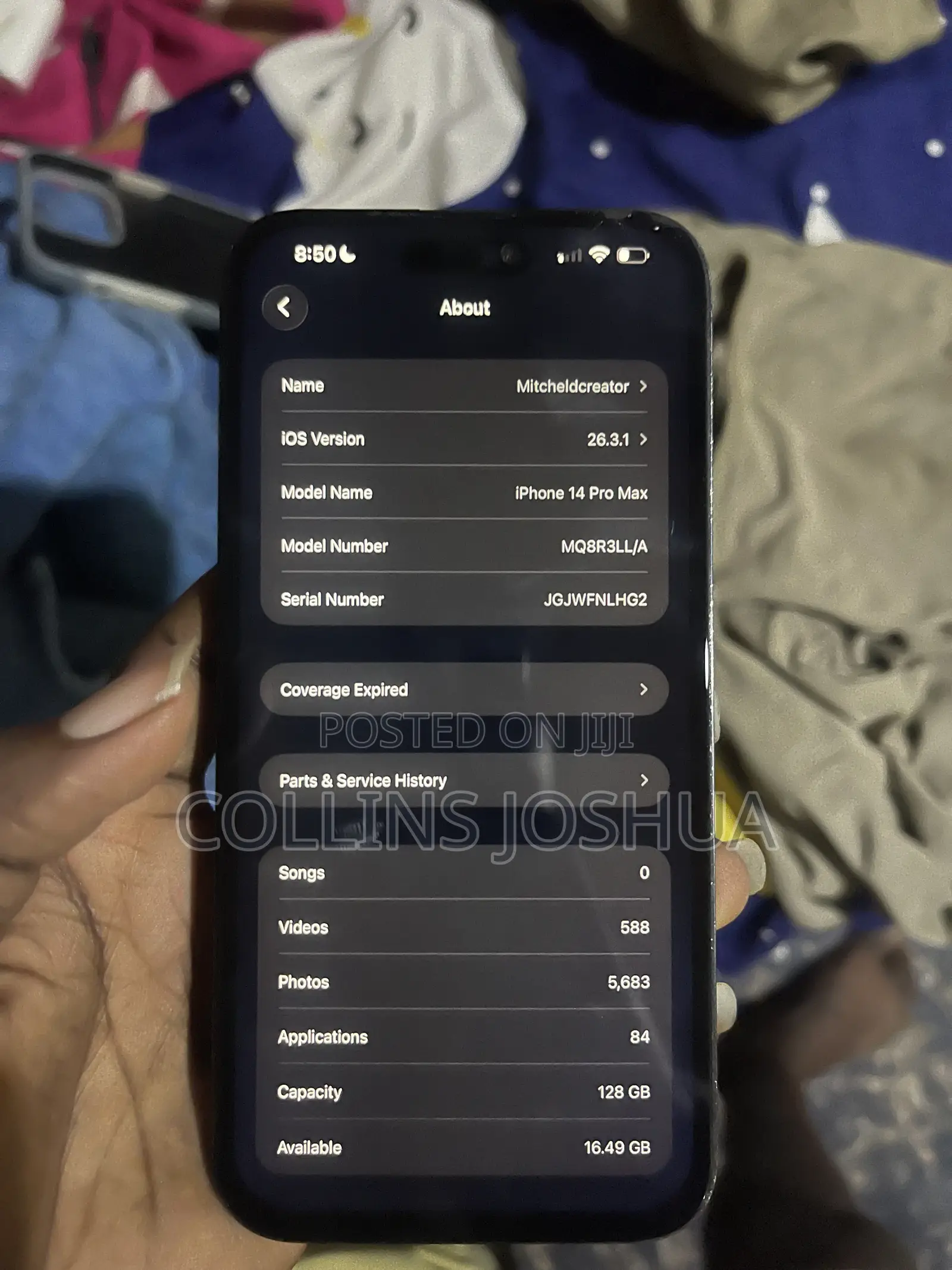 Apple iPhone 14 Pro Max 128 GB Purple