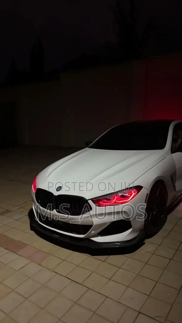 BMW 8 Series 2021 White