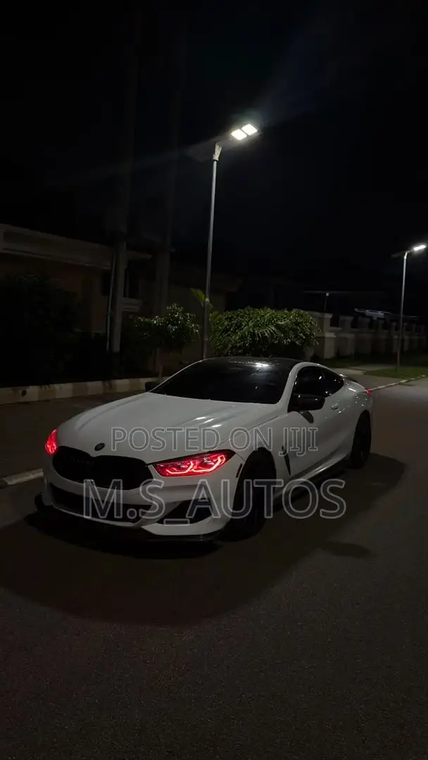 BMW 8 Series 2021 White