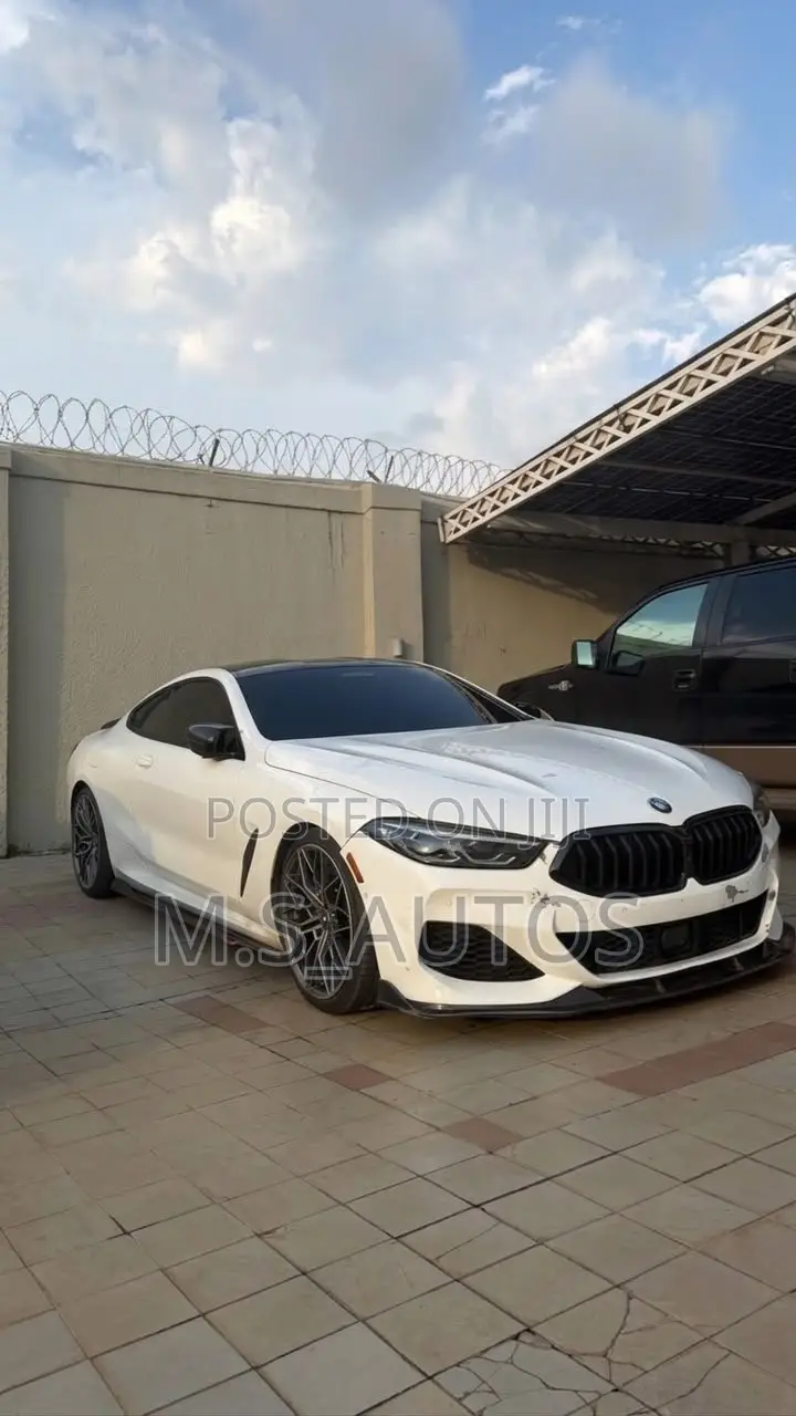 BMW 8 Series 2021 White