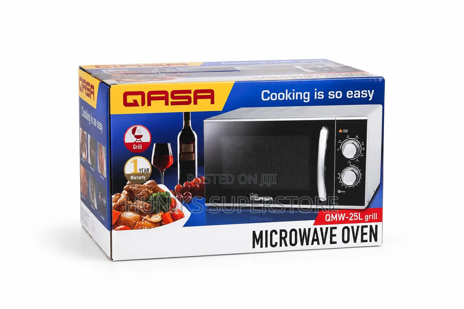 25L Qasa Microwave Oven With Grill