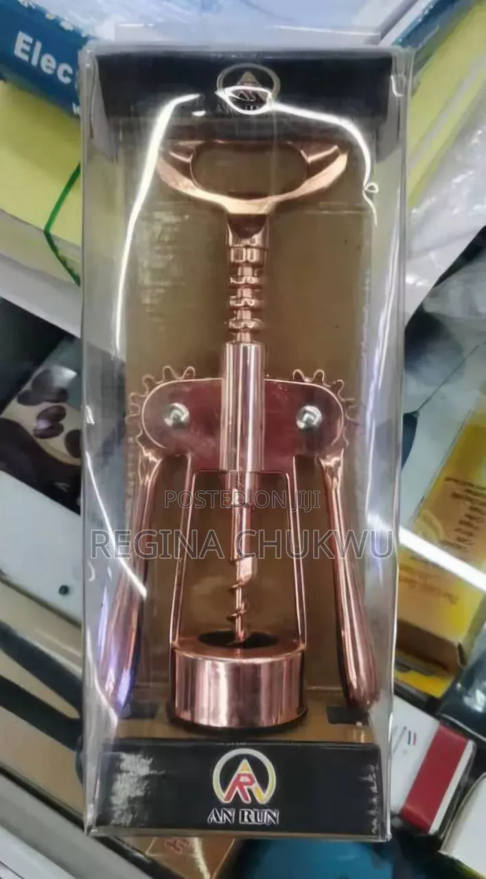 Big Rose-Gold Box Wine Opener Set