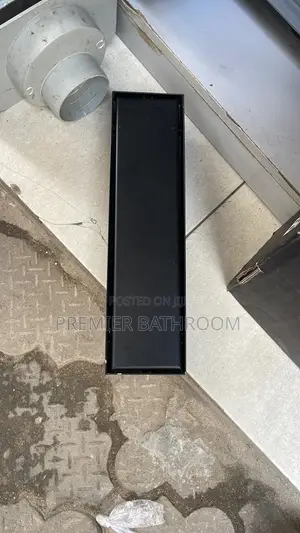 30cm Black Inside Tiles Floor Drain