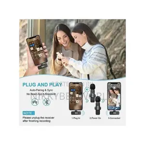 Wireless Phone Mic – Wireless Content Creator Microphone