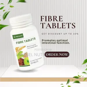 Fibre Tablets - 120 Tablets - Variety of Soluble and Insoluble Fibre.