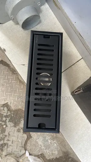 30cm Black Floor Drain