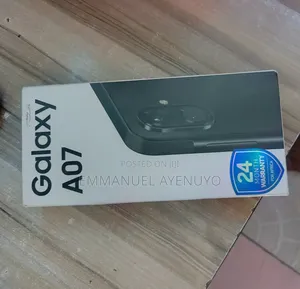 New Samsung Galaxy A07 4G 64 GB Black