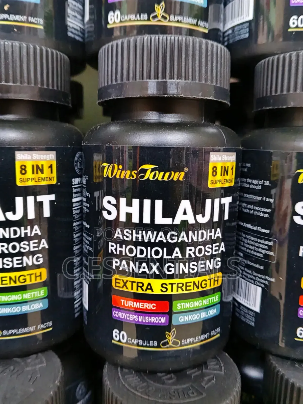 Winstown Shilajit With Ashwaganda Tablets