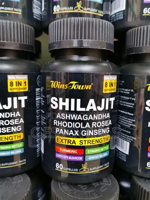 Winstown Shilajit With Ashwaganda Tablets