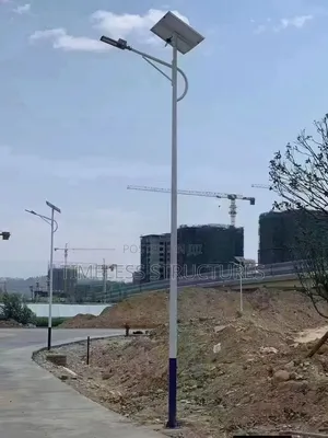 Hot Galvanized Solar 8m Poles