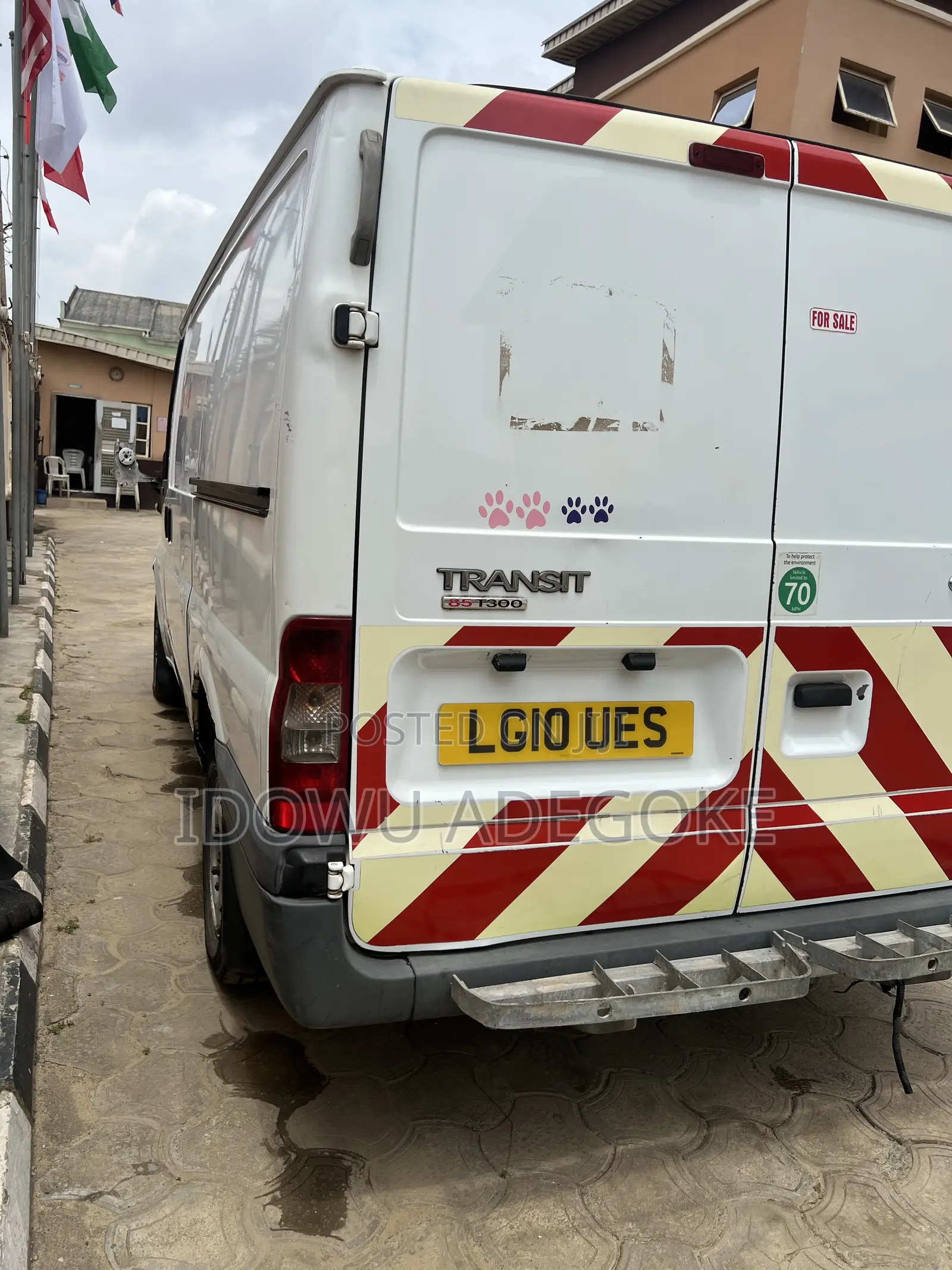 Ford Transit Cargo Van 2023 White