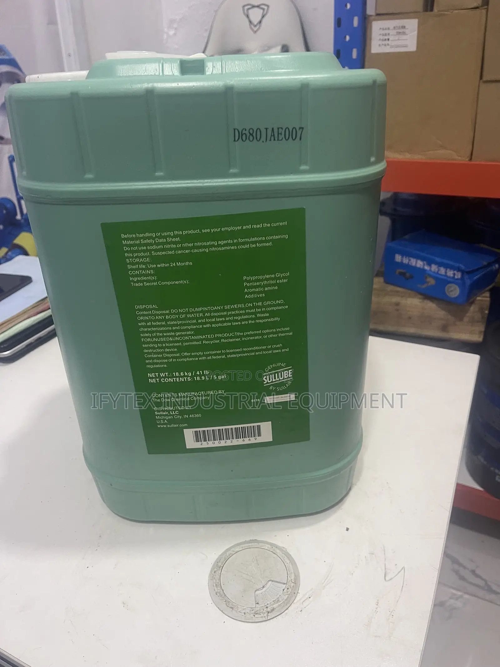 Sullube 2G Screw Compressor Oil